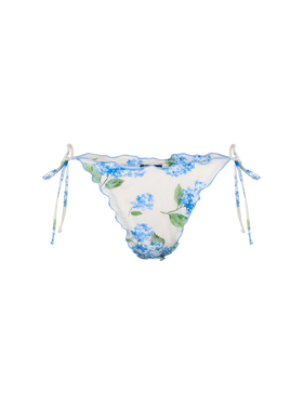 Miami cheeky swim briefs with floral print - MC2 Saint Barth