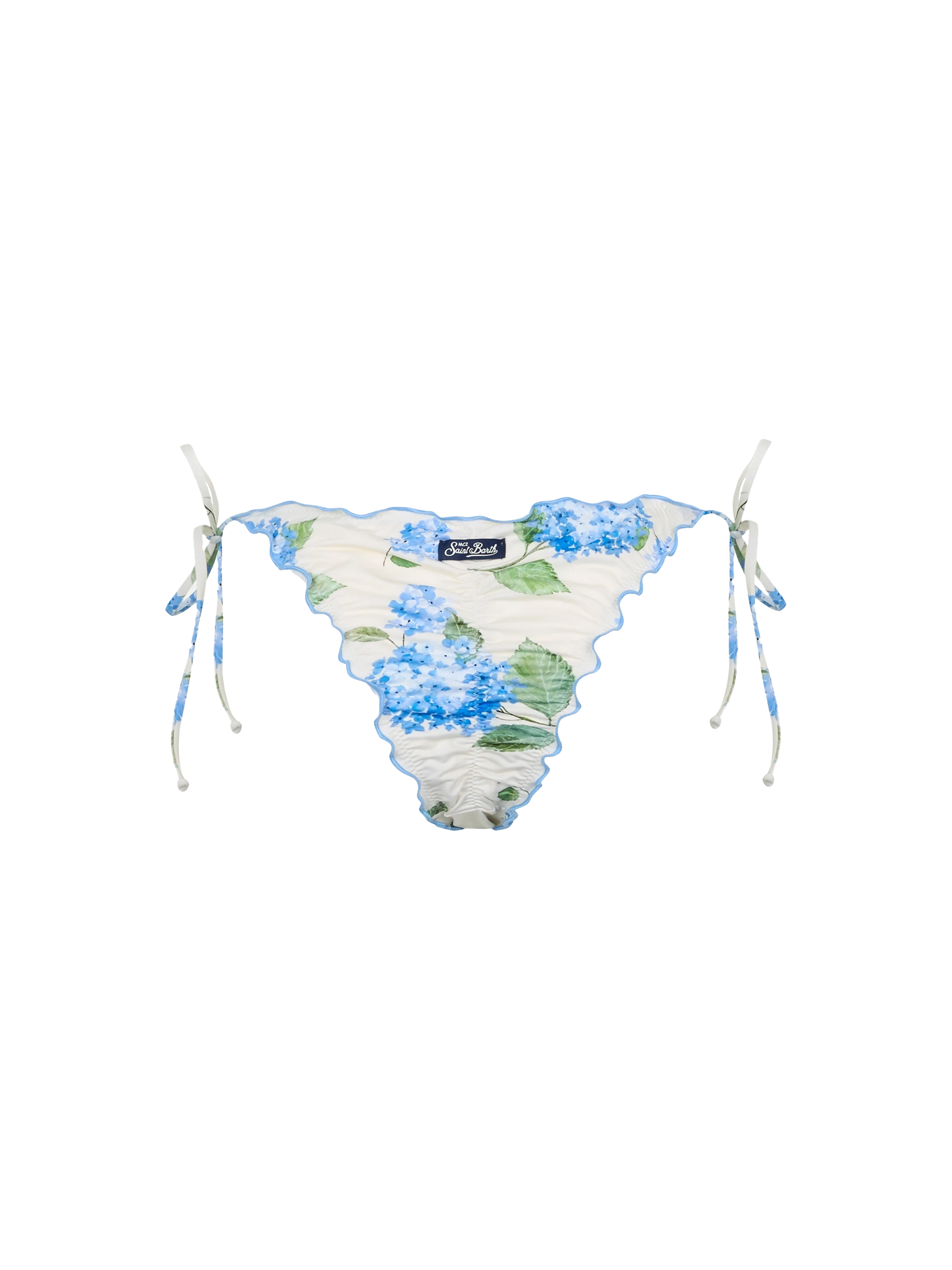 Miami cheeky swim briefs with floral print - MC2 Saint Barth