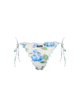 Miami cheeky swim briefs with floral print - MC2 Saint Barth