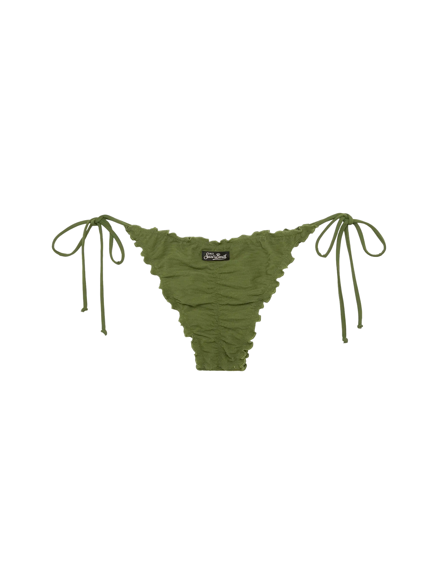 Miami zebra embossed cheeky swim briefs - MC2 Saint Barth