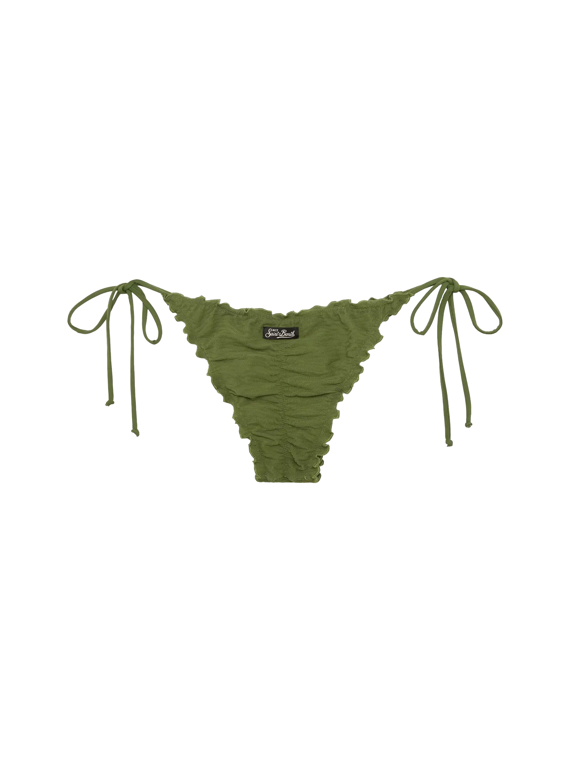 Miami zebra embossed cheeky swim briefs - MC2 Saint Barth