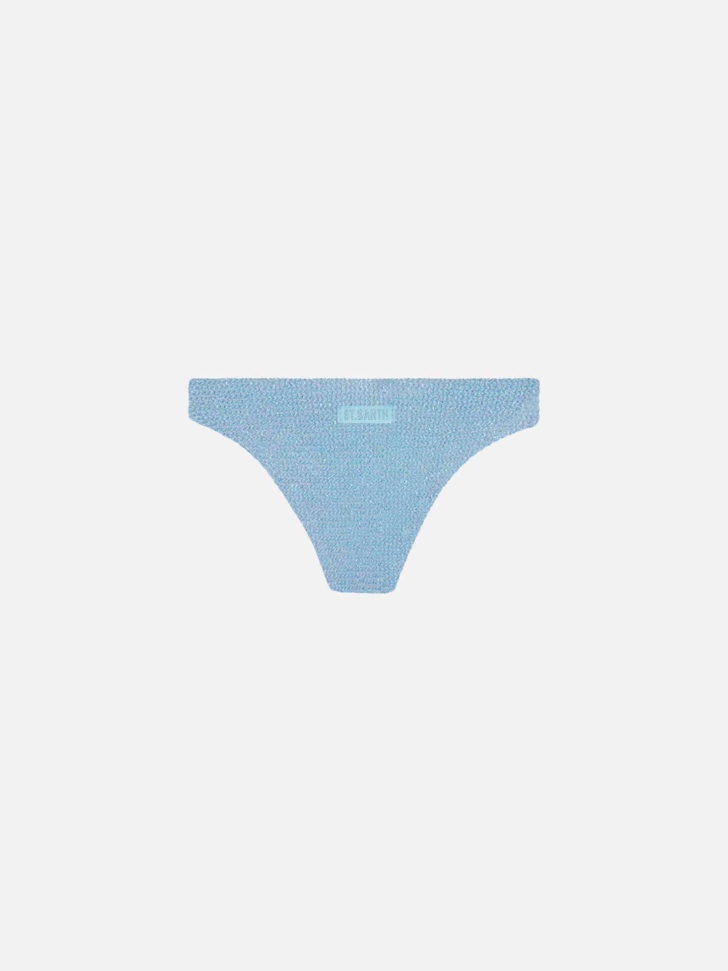 Mica avio blue crinkle swim briefs