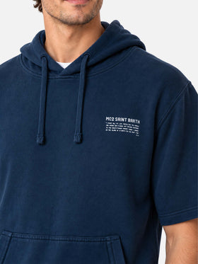 Sudadera de manga corta Mike navy 