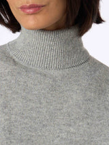 Woman melange Moody fine-ribbed sweater