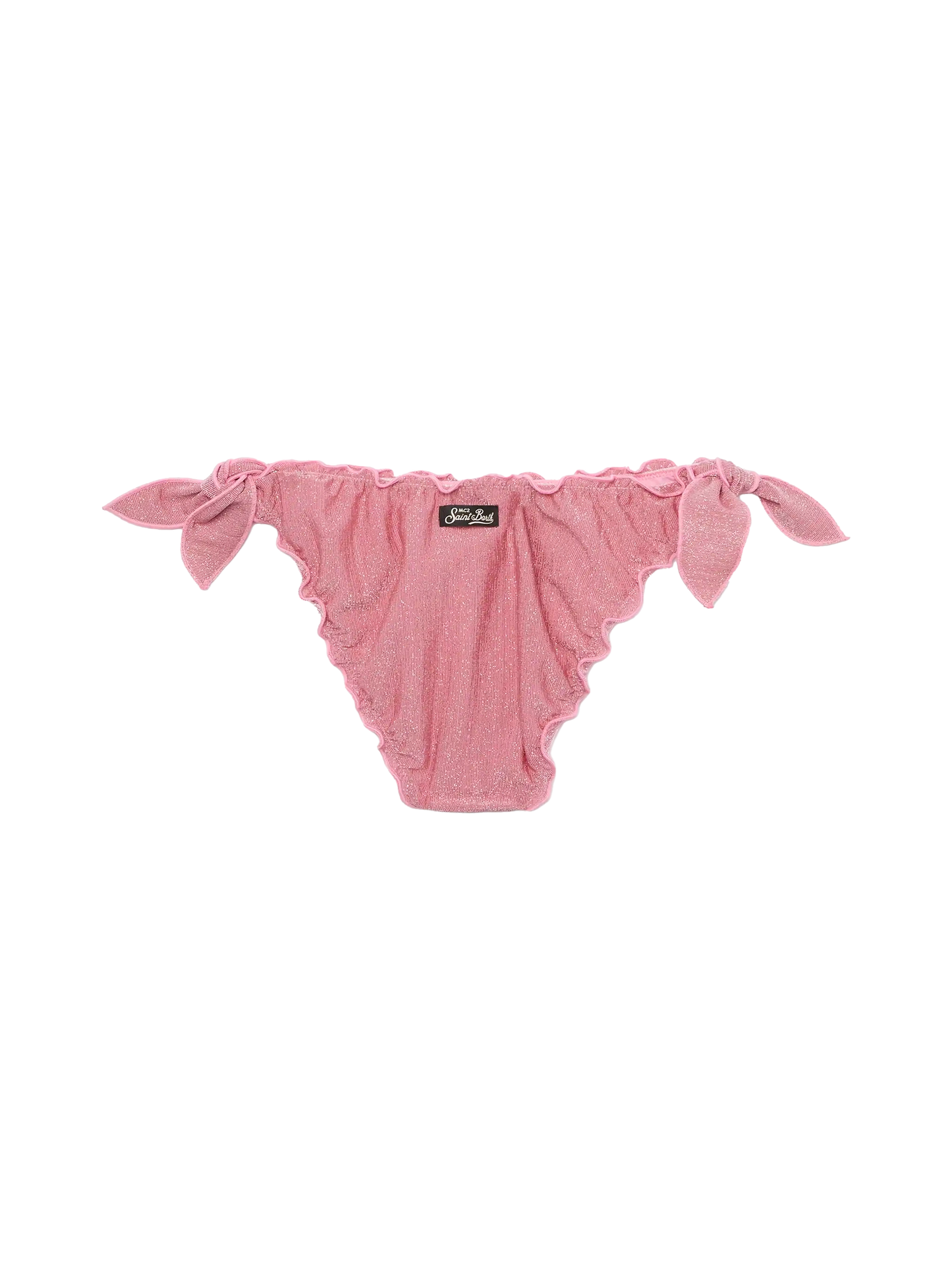 Moon pink lurex classic swim briefs - MC2 Saint Barth