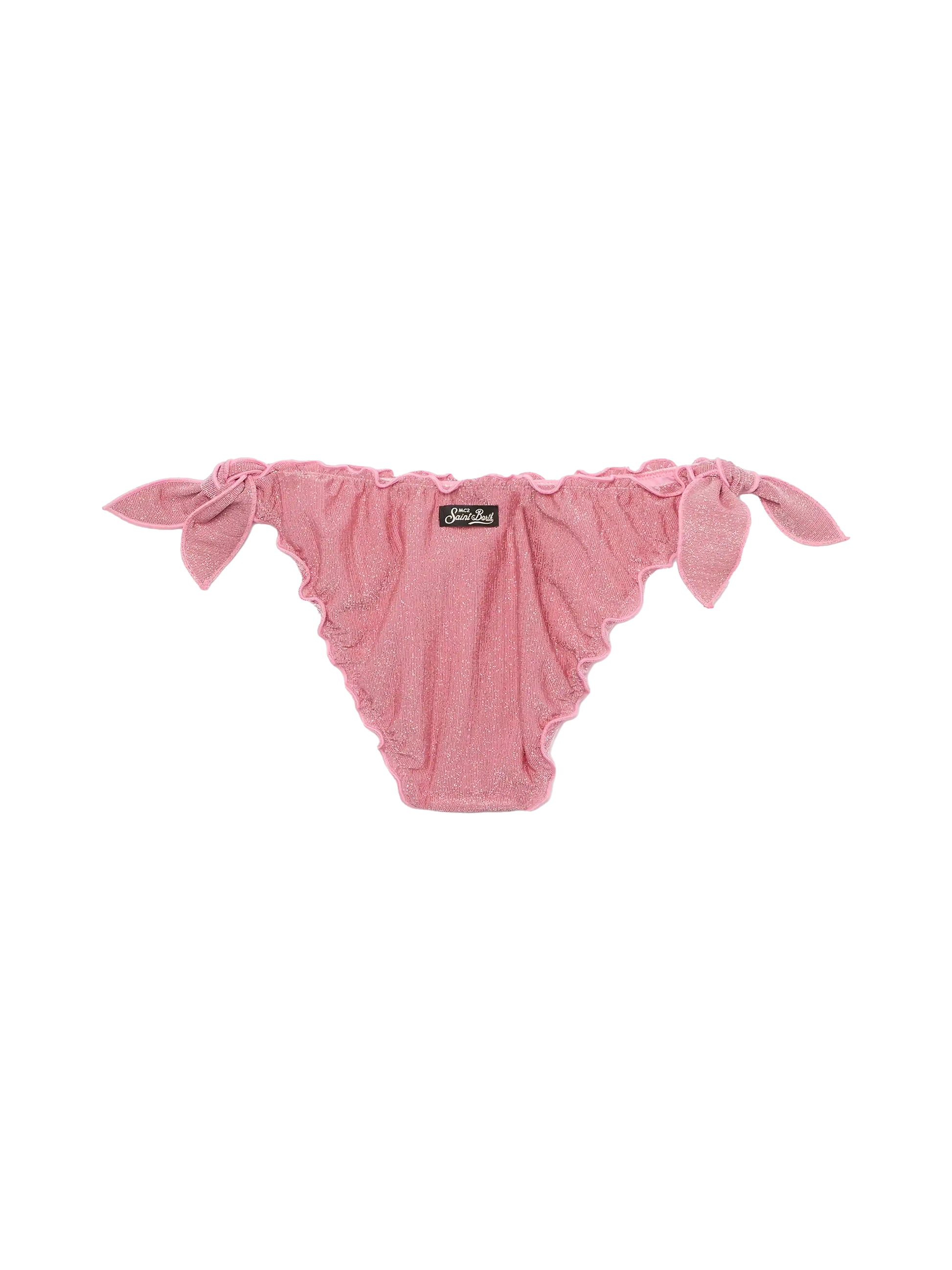 Moon pink lurex classic swim briefs - MC2 Saint Barth
