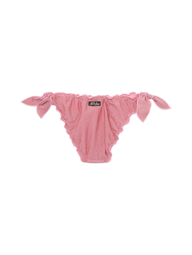 Moon pink lurex classic swim briefs - MC2 Saint Barth