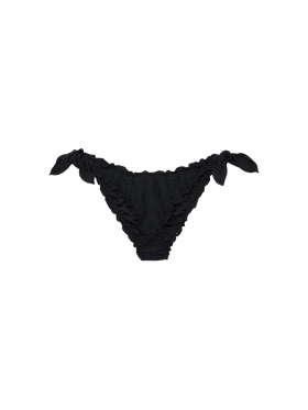 Moon black Sangallo lace classic swim briefs - MC2 Saint Barth