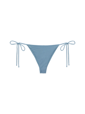 Marielle avio blue classic swim briefs with rhinestone embellishment - MC2 Saint Barth