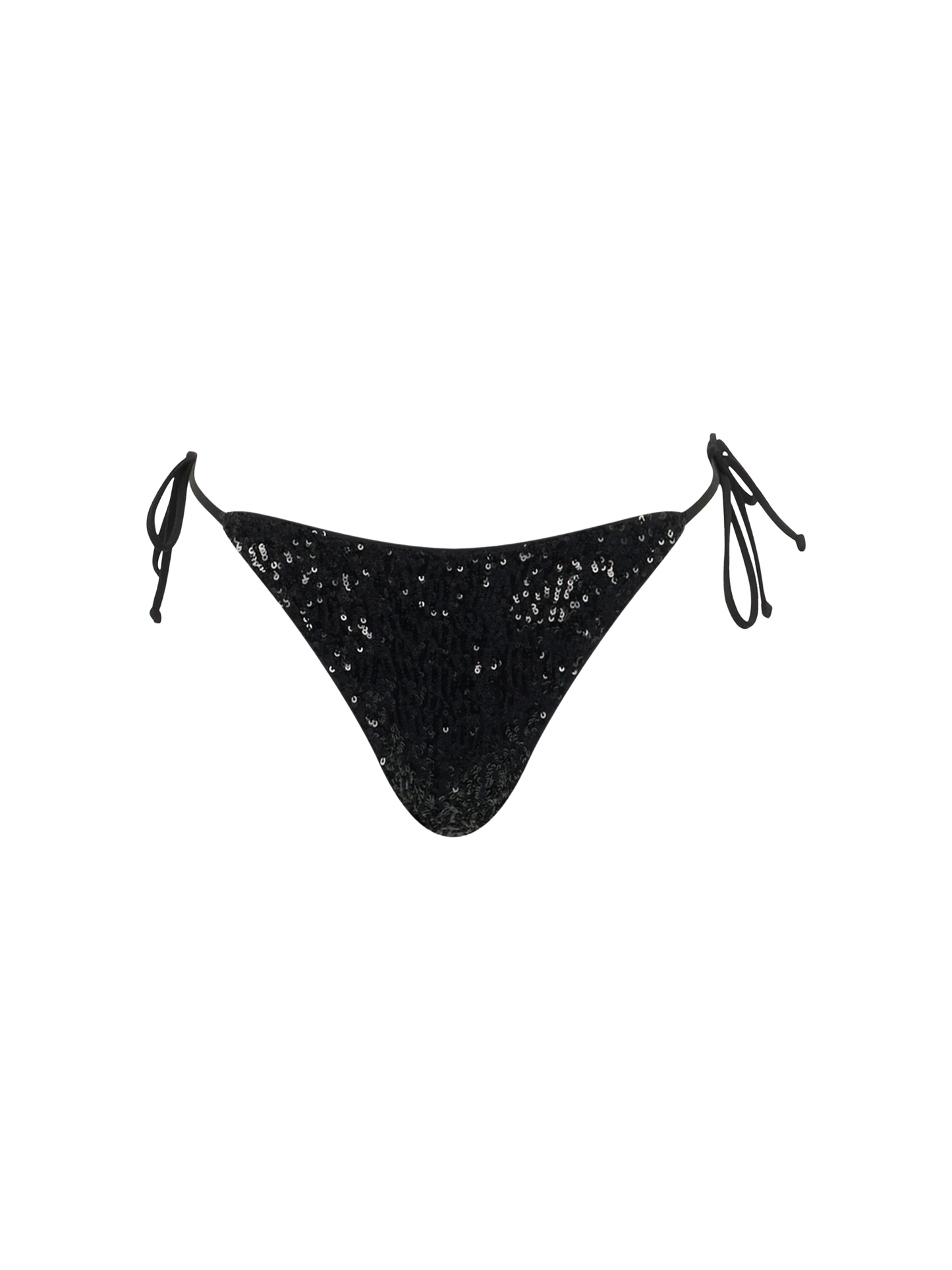 Woman black sequins swim briefs Marielle - MC2 Saint Barth