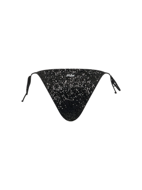 Woman black sequins swim briefs Marielle - MC2 Saint Barth