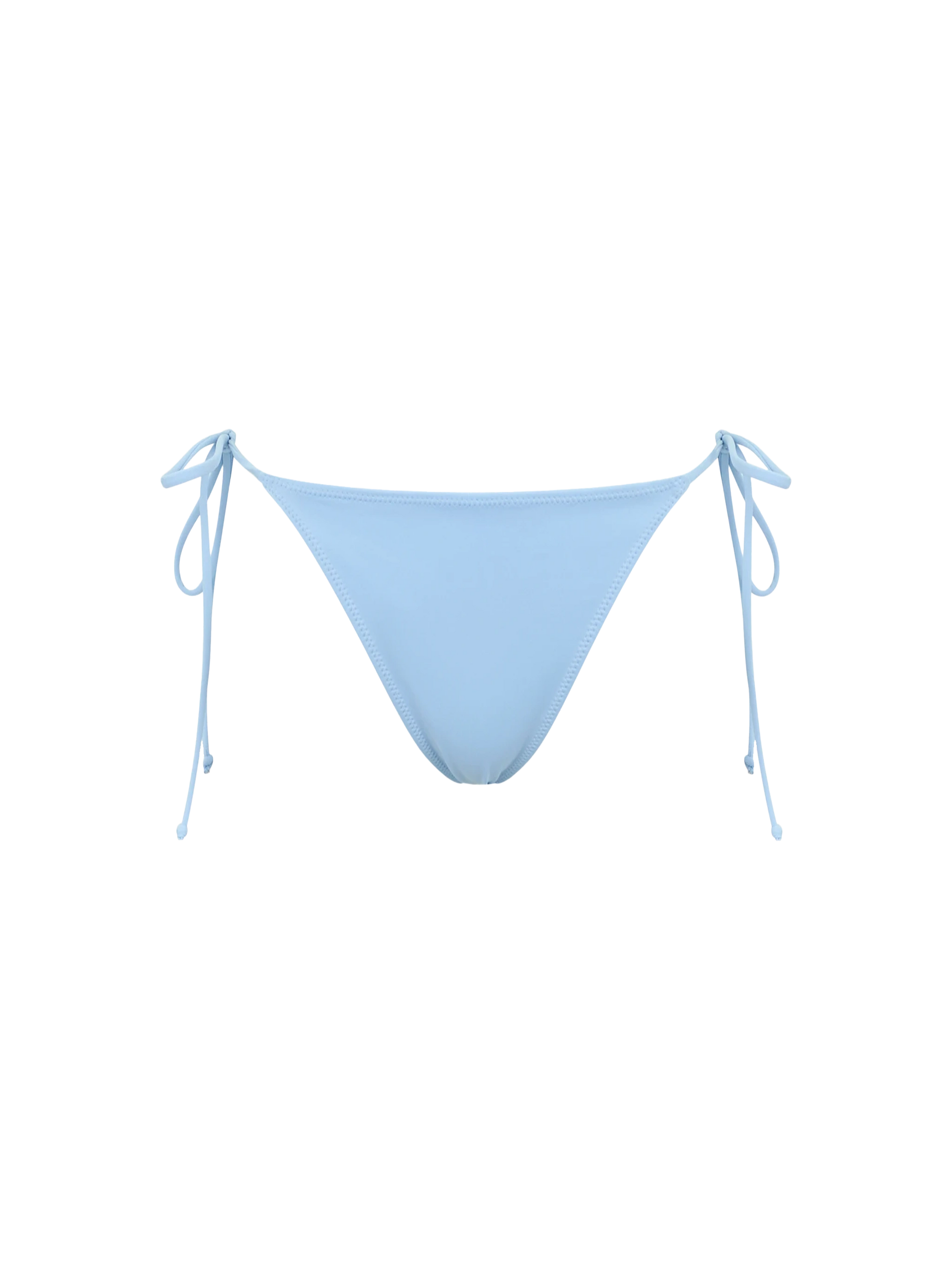 Woman light blue cheeky swim briefs Naomi - MC2 Saint Barth