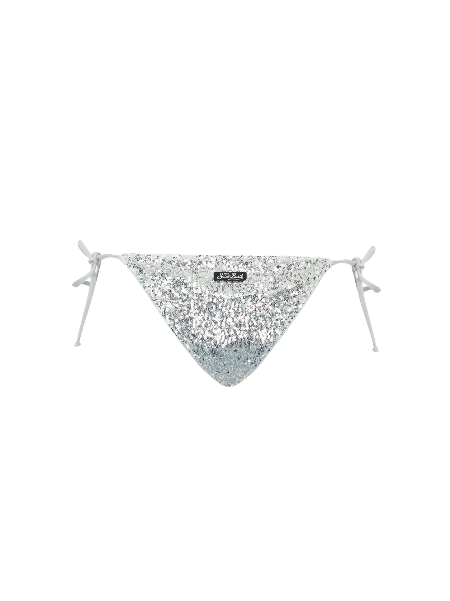 Woman silver sequins swim briefs Marielle - MC2 Saint Barth