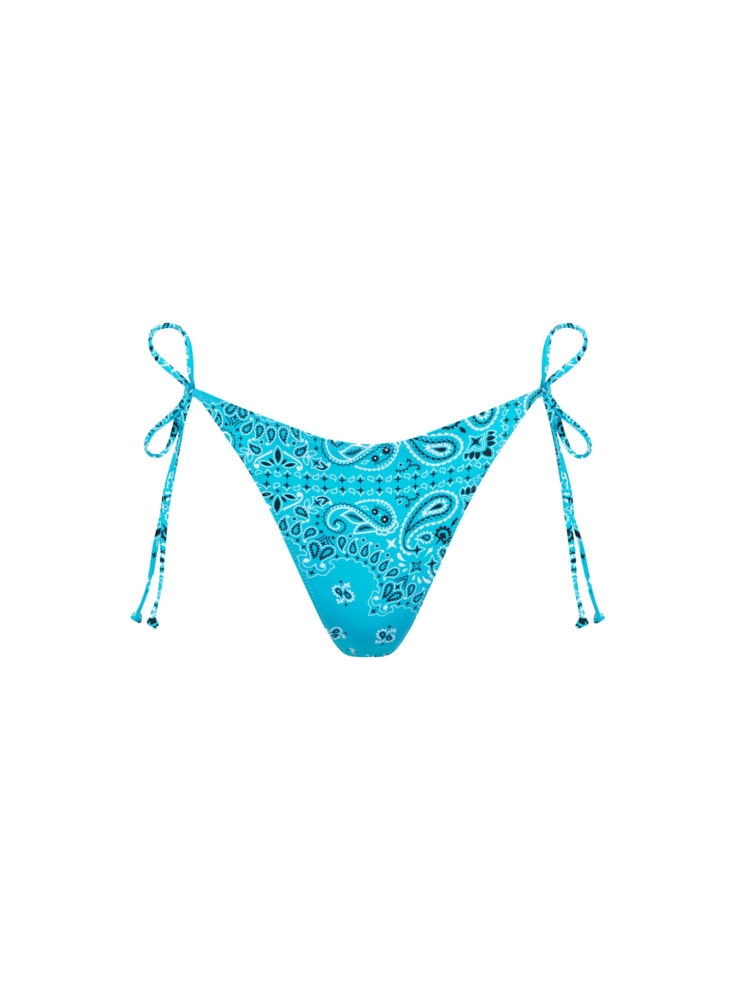 Woman swim briefs with bandanna print - MC2 Saint Barth