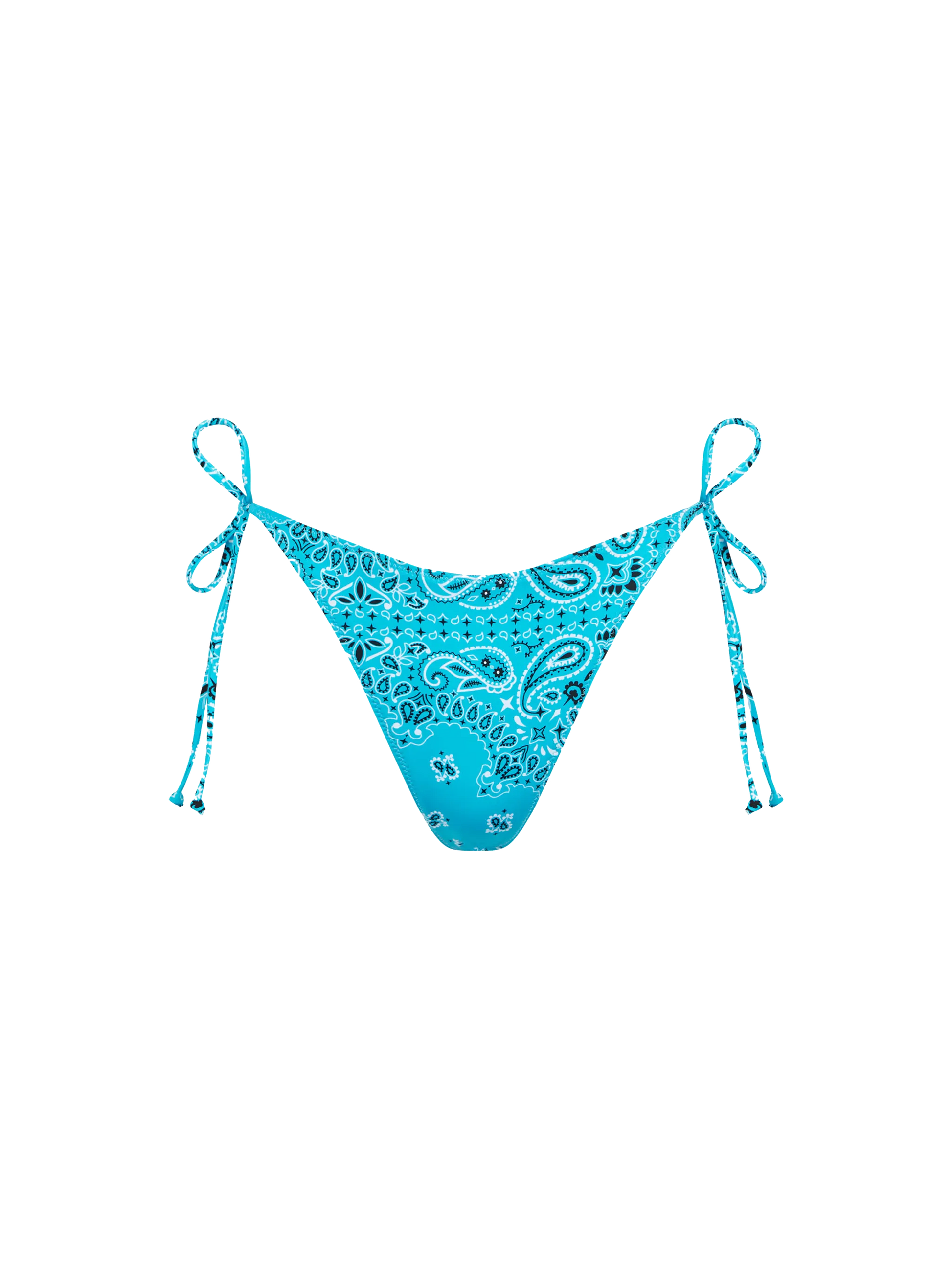 Woman swim briefs with bandanna print - MC2 Saint Barth