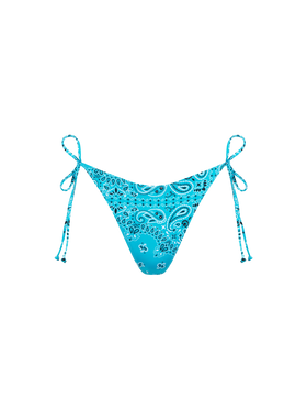 Woman swim briefs with bandanna print - MC2 Saint Barth