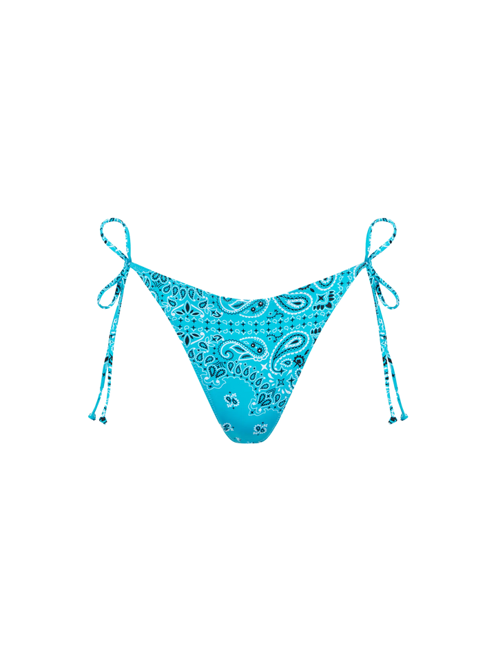 Woman swim briefs with bandanna print - MC2 Saint Barth