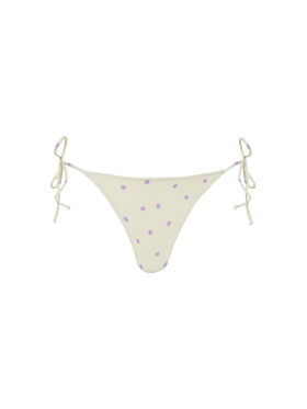 Marielle classic swim briefs with polka dots print - MC2 Saint Barth