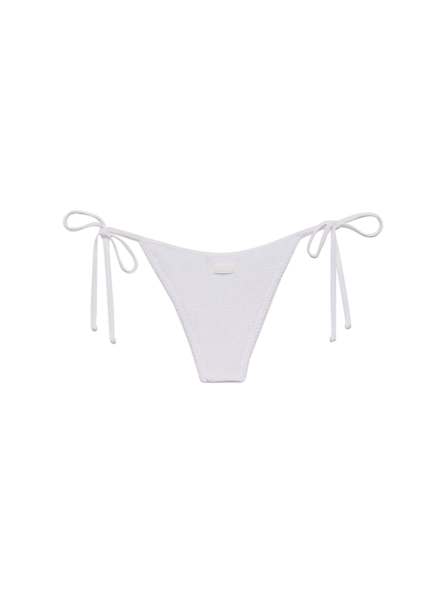 Marielle white crinkle classic swim briefs - MC2 Saint Barth