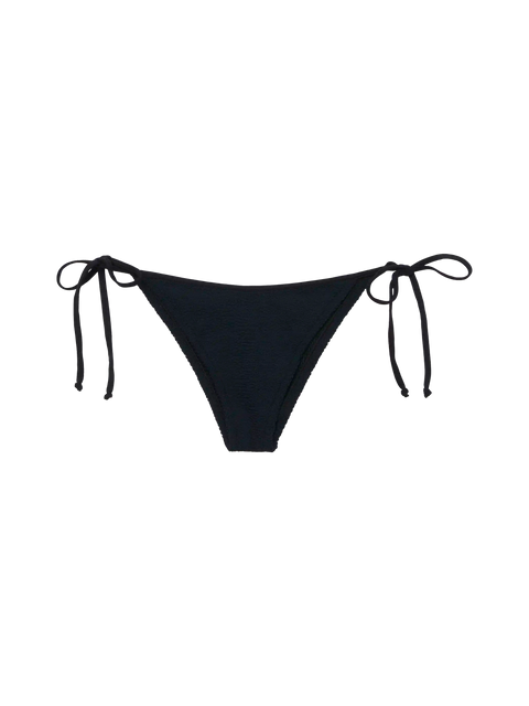 Marielle black crinkle classic swim briefs - MC2 Saint Barth