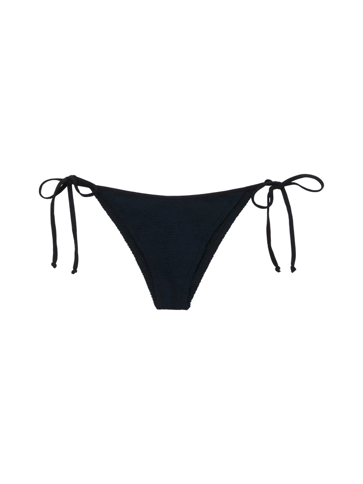 Marielle black crinkle classic swim briefs - MC2 Saint Barth