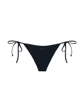 Marielle black crinkle classic swim briefs - MC2 Saint Barth