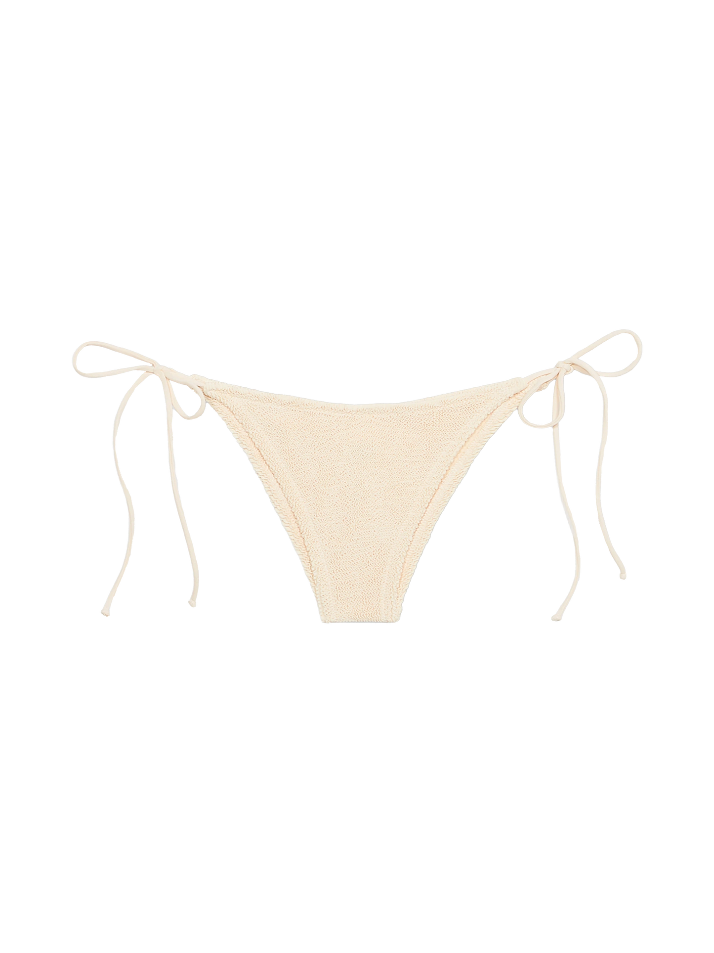 Woman beige classic crinkle swim briefs Marielle - MC2 Saint Barth