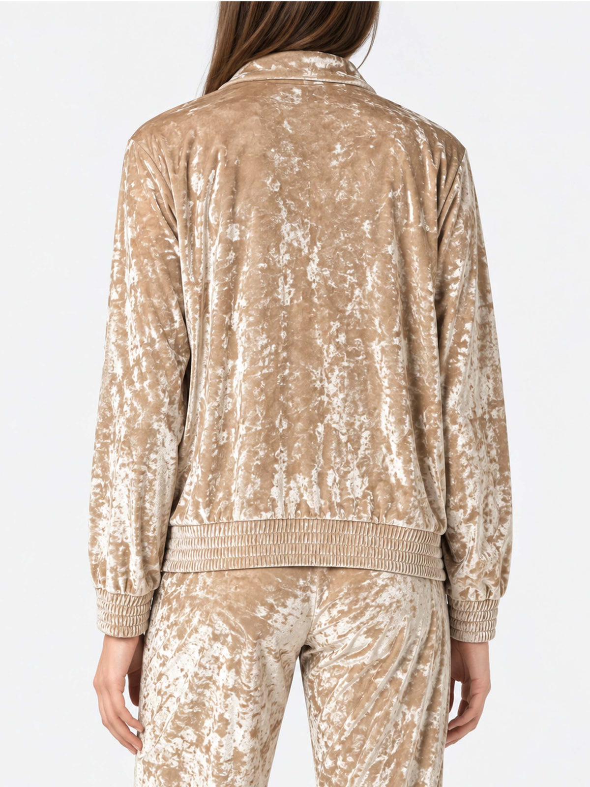 Sweat-shirt en chenille beige Miriam 