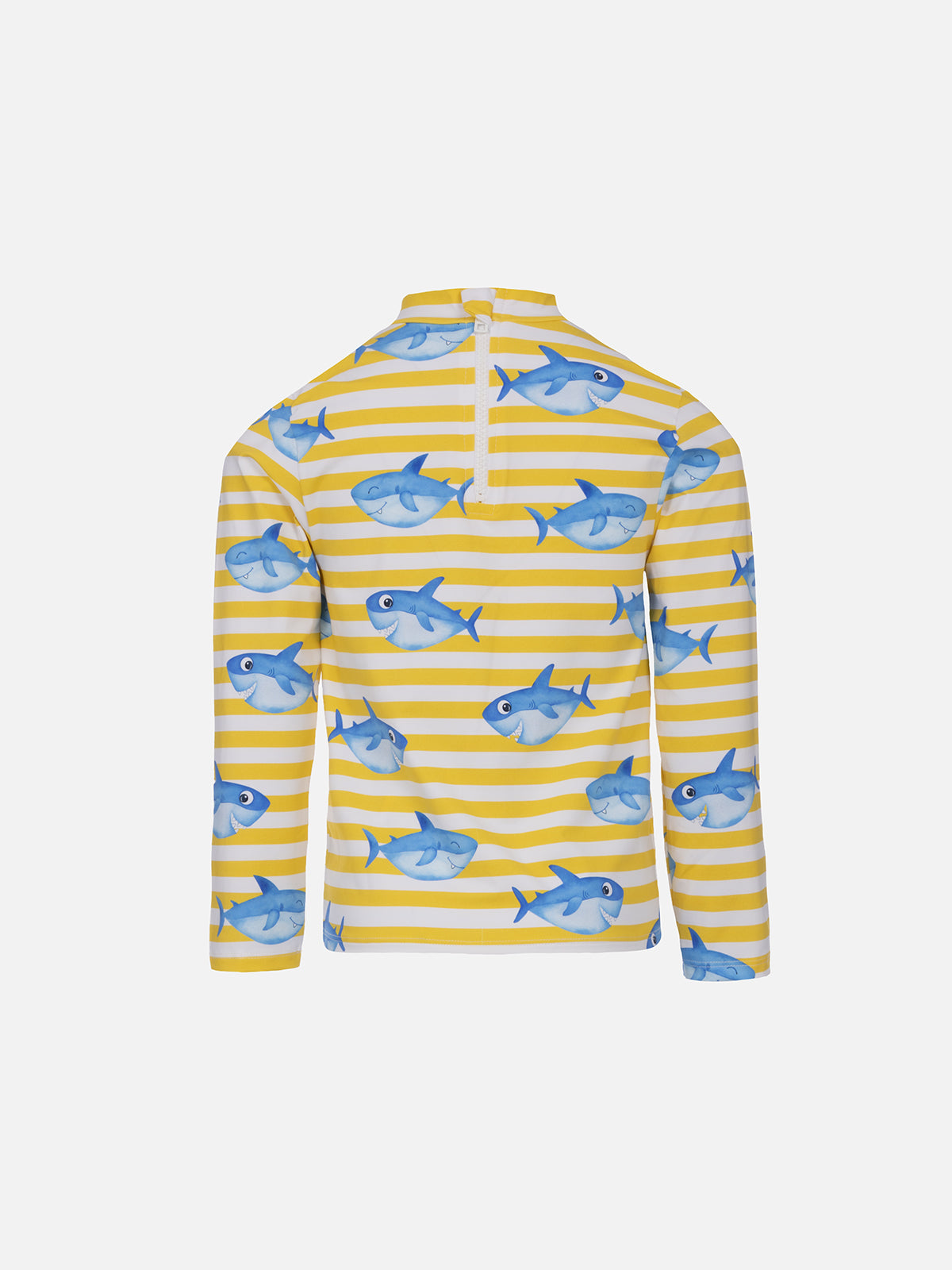 Boy printed t-shirt with long sleeves | UV PROTECTION - MC2 Saint Barth