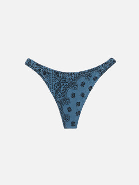 Naomi Cheeky Badeslip mit Bandanna-Print
