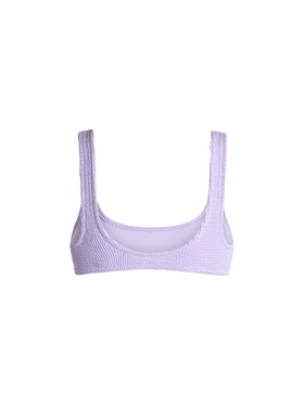 Woman lilac classic crinkle bralette Naima - MC2 Saint Barth