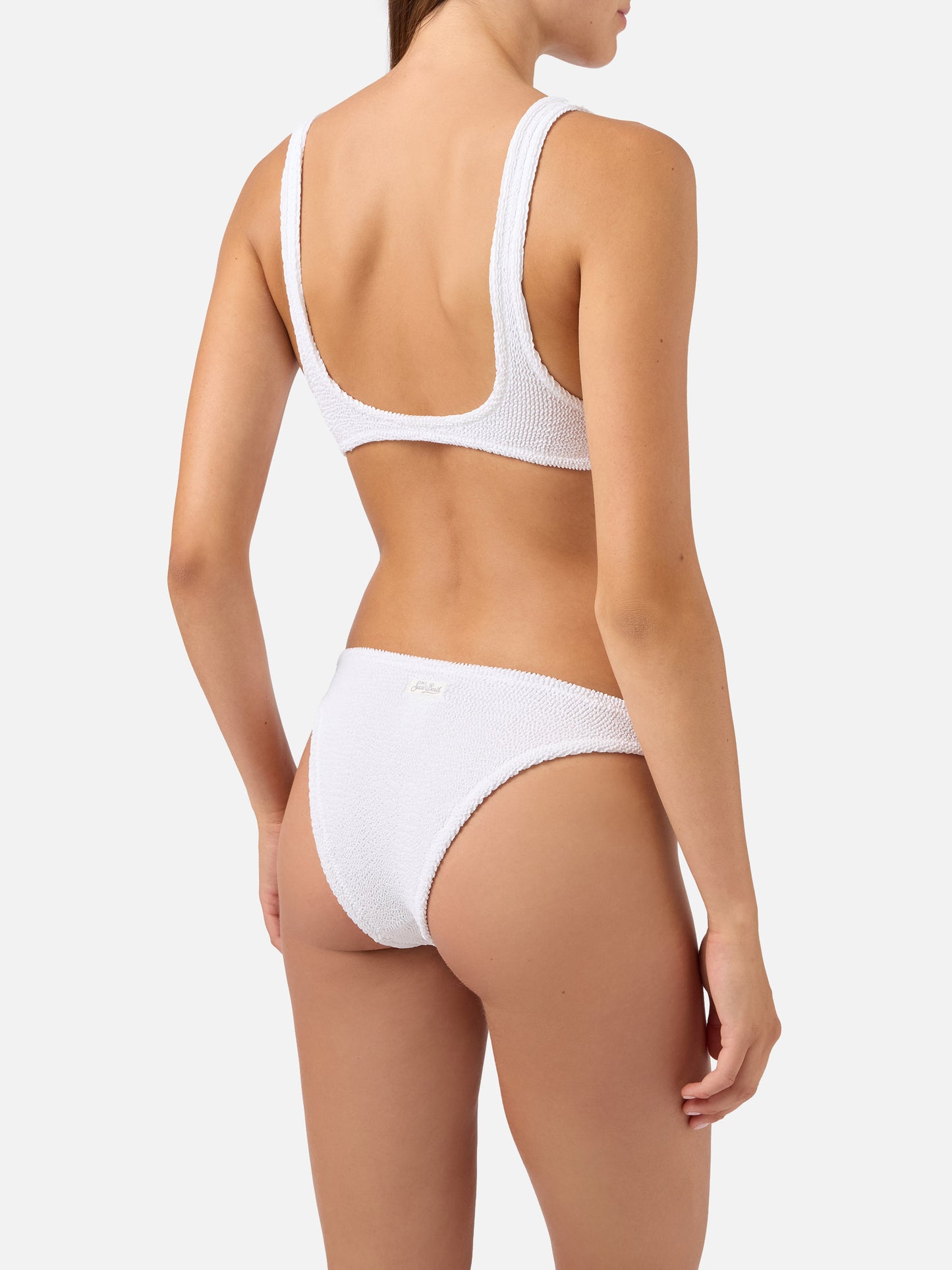 Bikini blanc froissé Naima Elise 