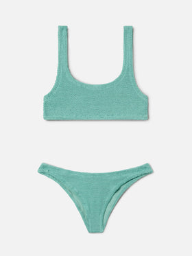 Bikini Naima Elise crinkle verde salvia
