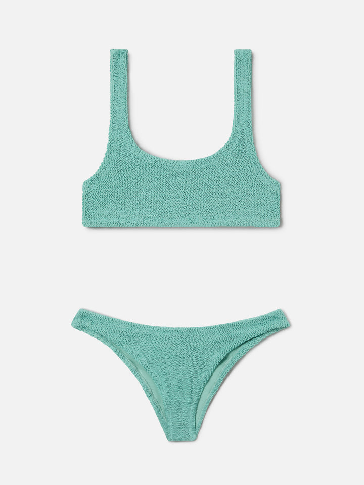 Bikini Naima Elise crinkle verde salvia