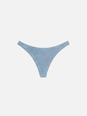 Naomi slip mare cheeky in crinkle color avio blue