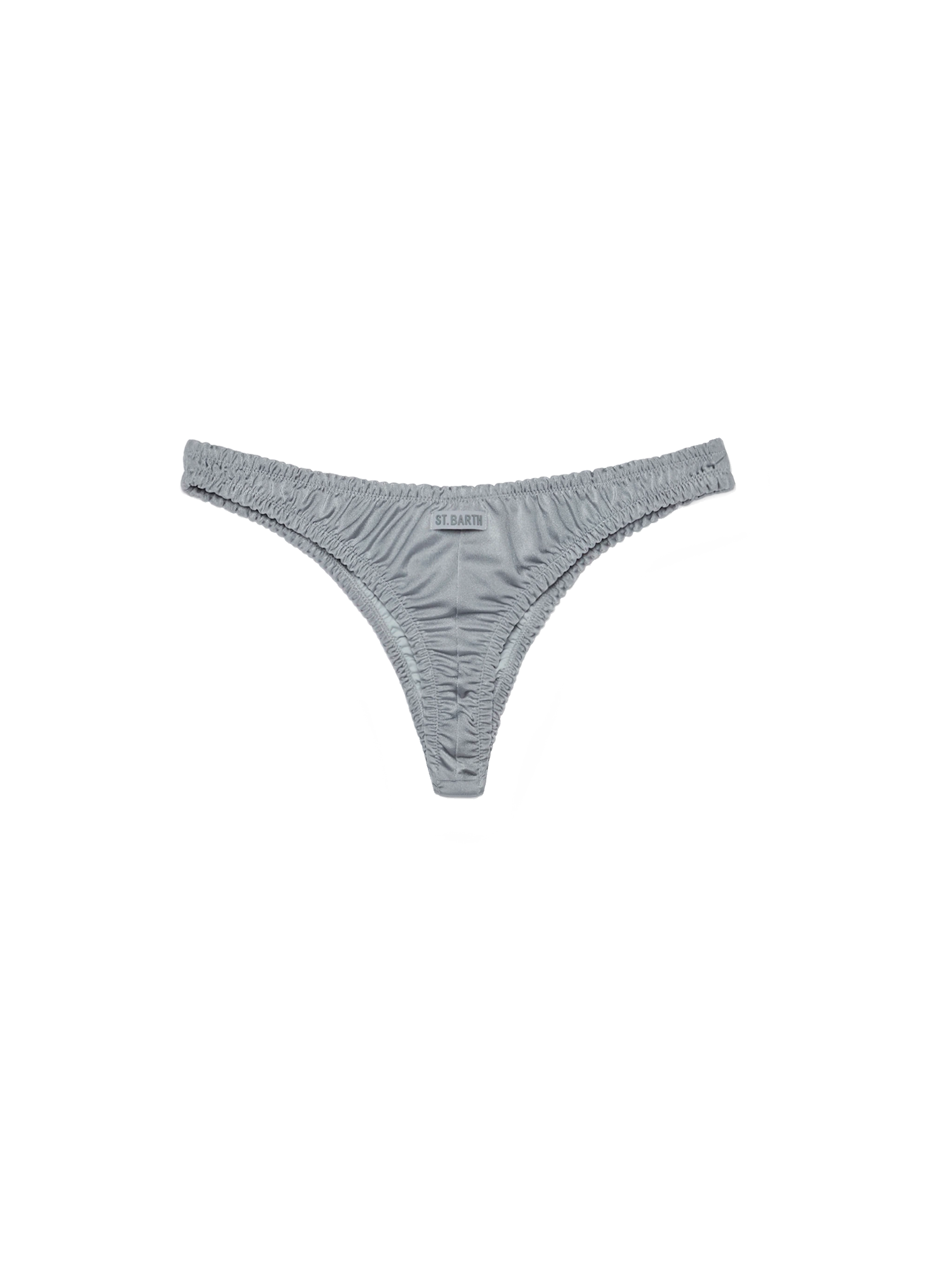 Nalu shimmer grey cheekiest swim briefs - MC2 Saint Barth