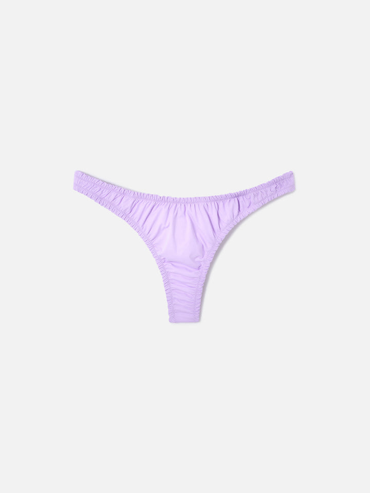 Bikini triangle à volants Nilly Nalu lilas 