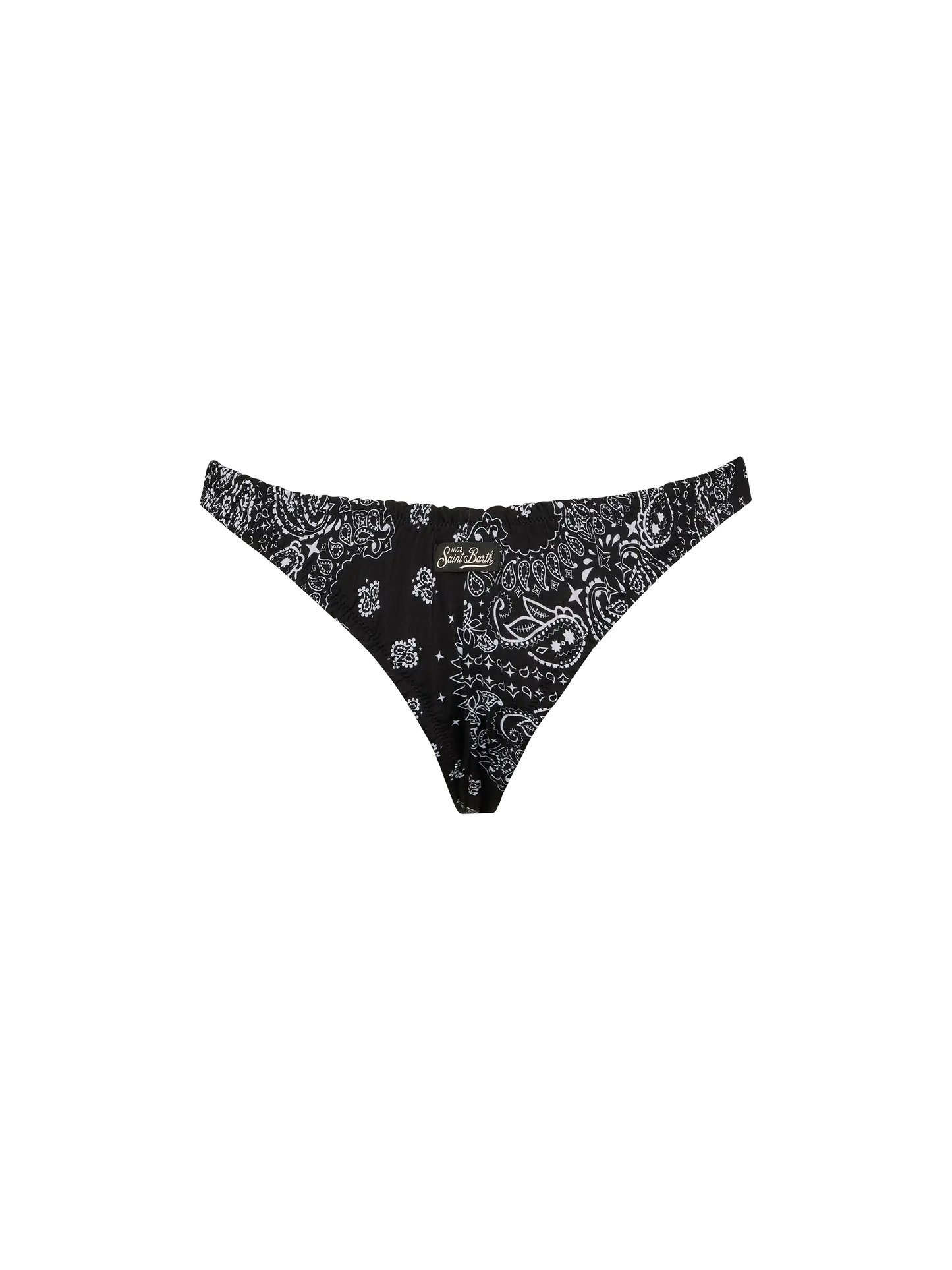 Nalu cheekiest swim briefs with bandanna print - MC2 Saint Barth