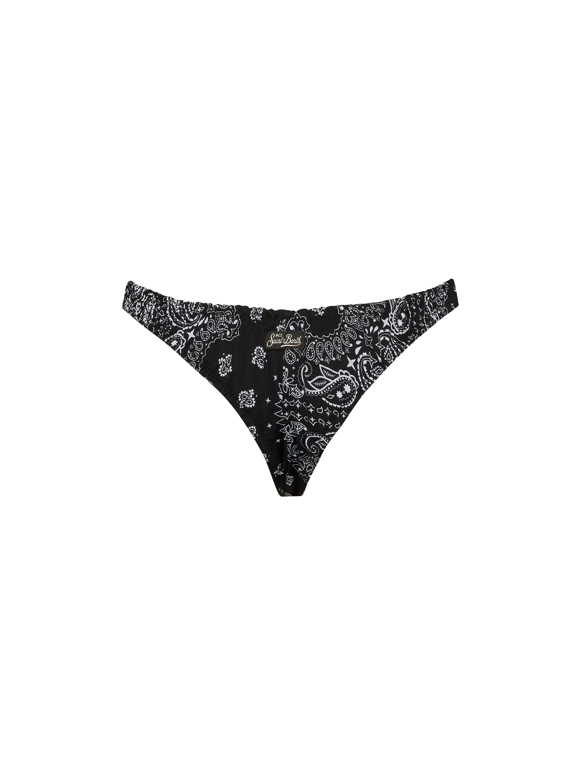 Nalu cheekiest swim briefs with bandanna print - MC2 Saint Barth