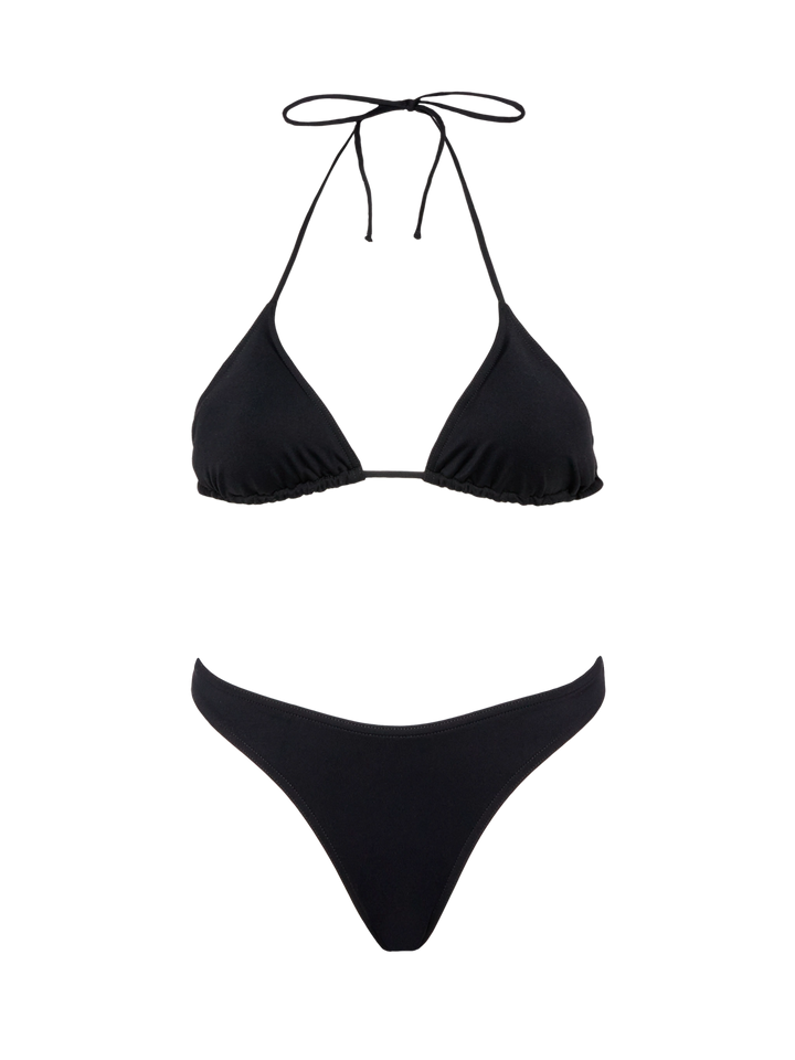 Triangle bikini Leah Naomi in black - MC2 Saint Barth