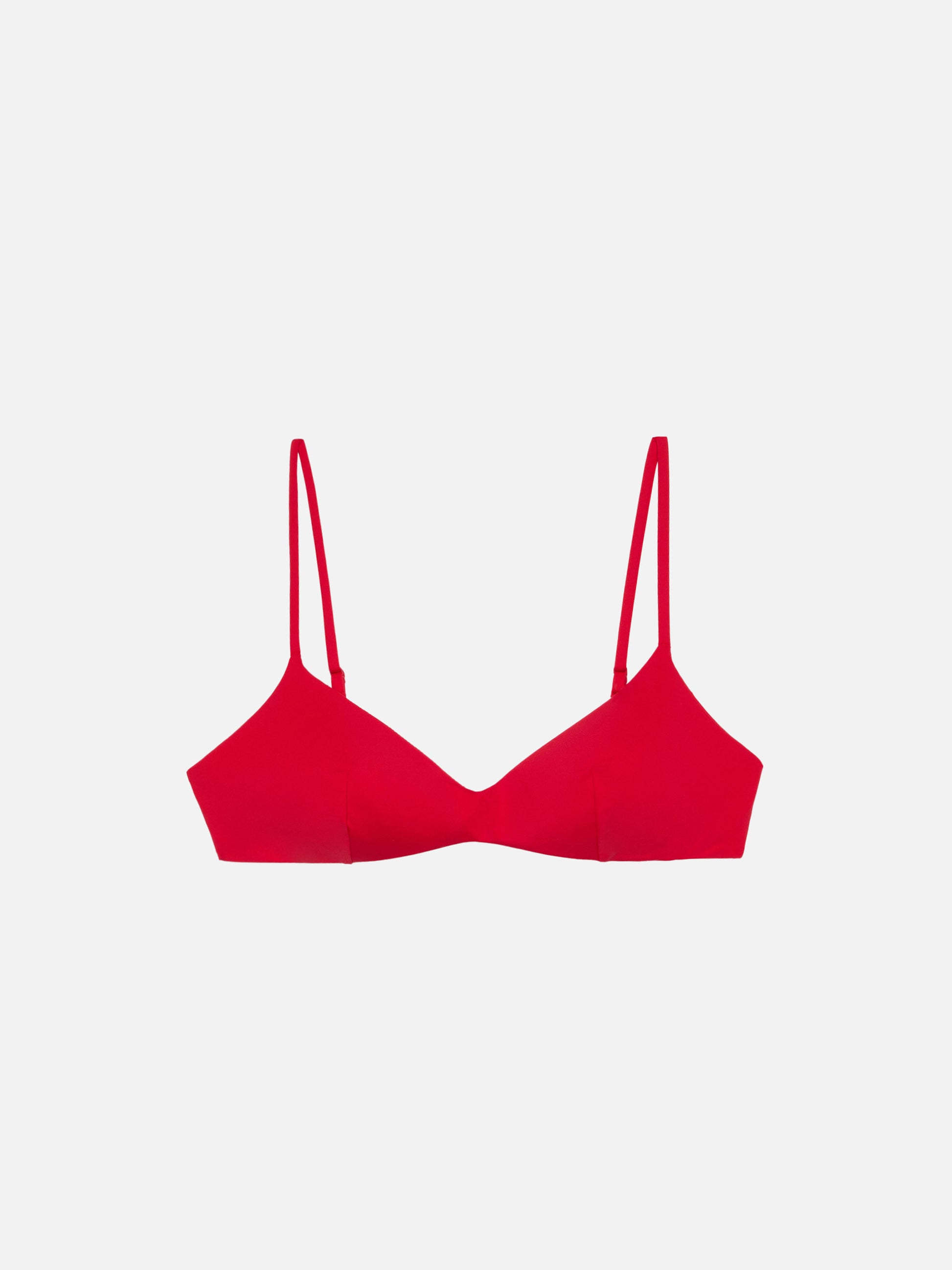 Top bralette scollato May rosso – MC2 Saint Barth