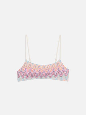 Sadie raschel knit bralette - MC2 Saint Barth