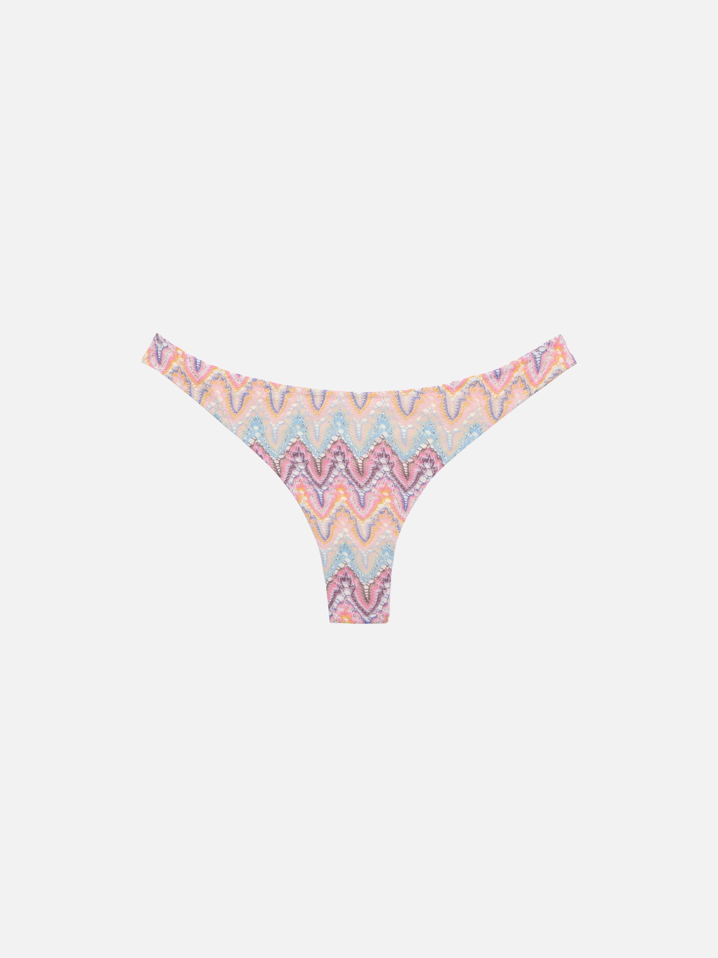 Naomi raschel chevron cheeky swim briefs - MC2 Saint Barth