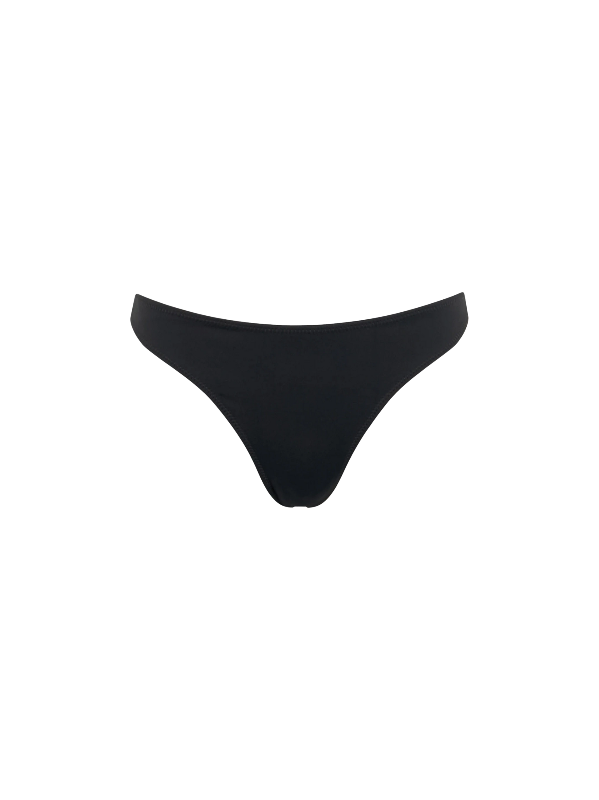 Woman black cheeky swim briefs Naomi - MC2 Saint Barth