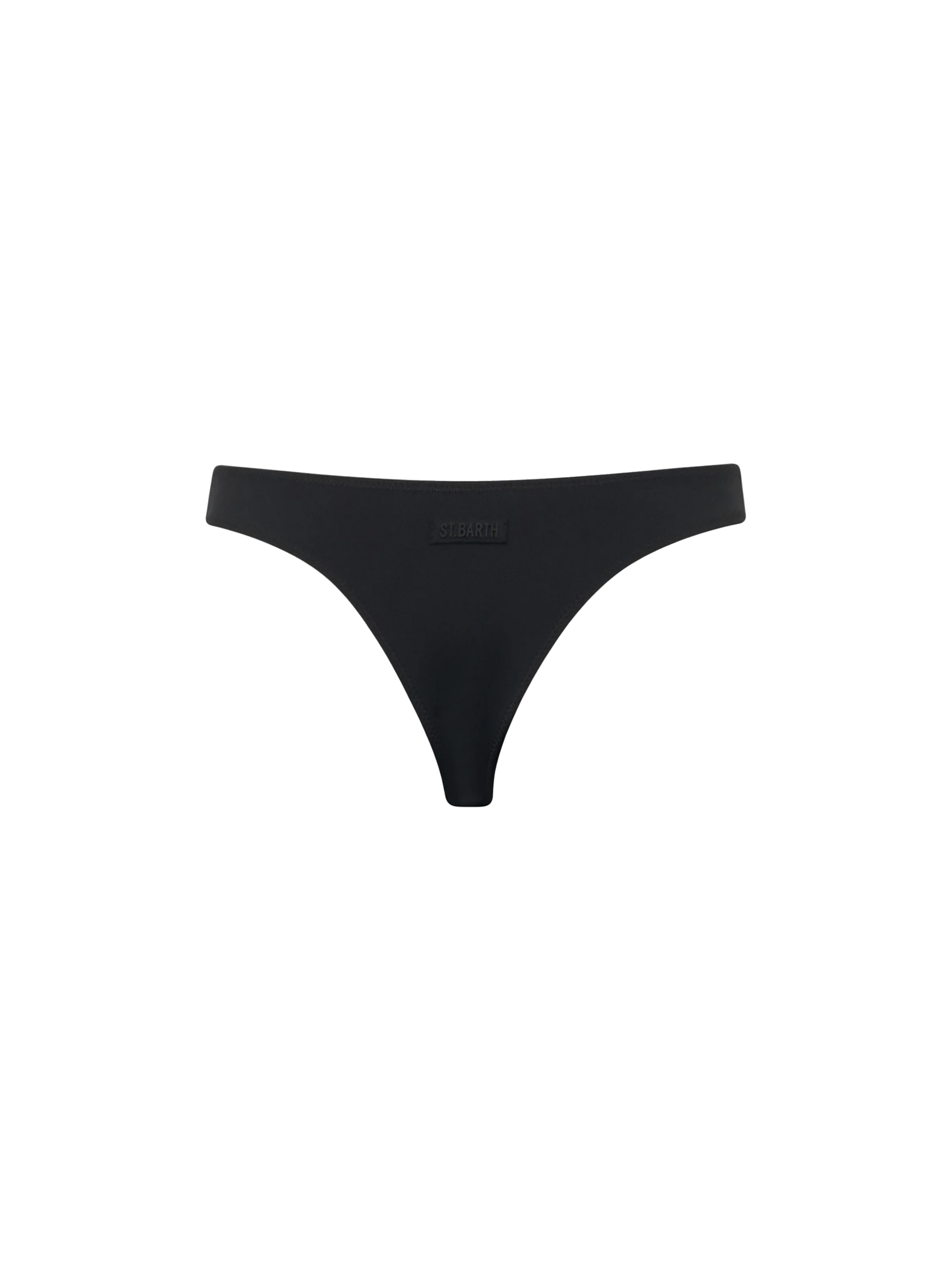 Woman black cheeky swim briefs Naomi - MC2 Saint Barth