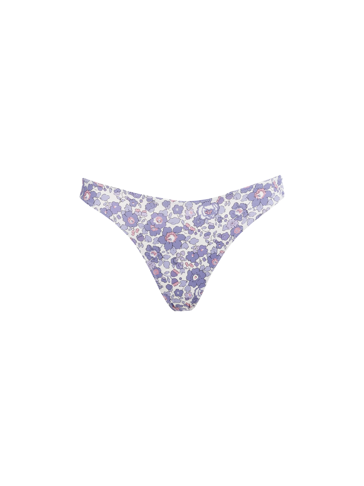 Woman Betsy cheeky swim briefs Naomi |MADE WITH LIBERTY FABRIC - MC2 Saint Barth