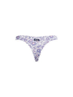 Woman Betsy cheeky swim briefs Naomi |MADE WITH LIBERTY FABRIC - MC2 Saint Barth