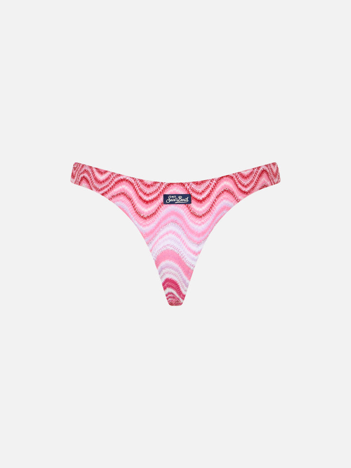 Slip mare donna sbarazzino in maglia raschel Naomi