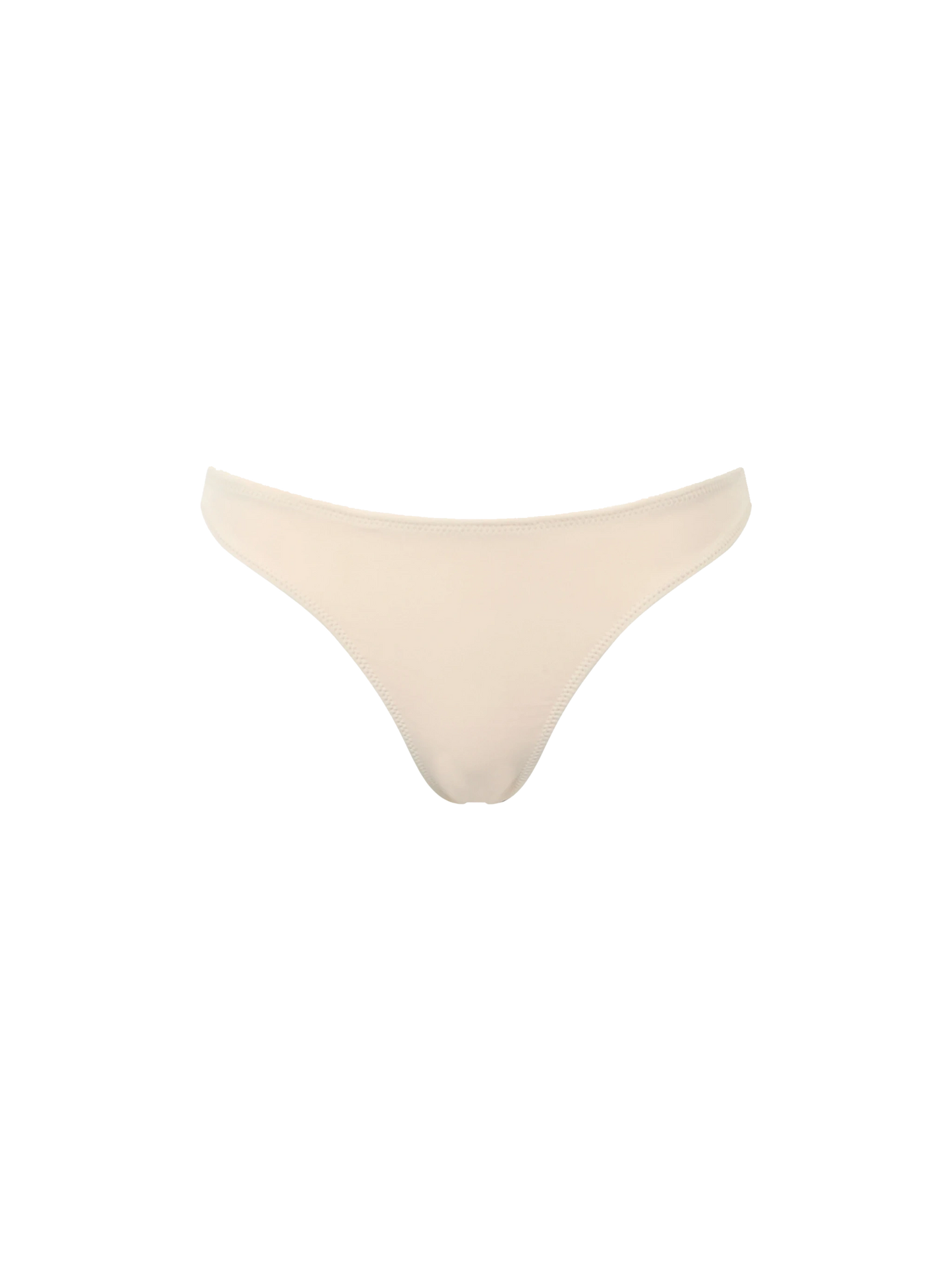 Woman beige cheeky swim briefs Naomi - MC2 Saint Barth