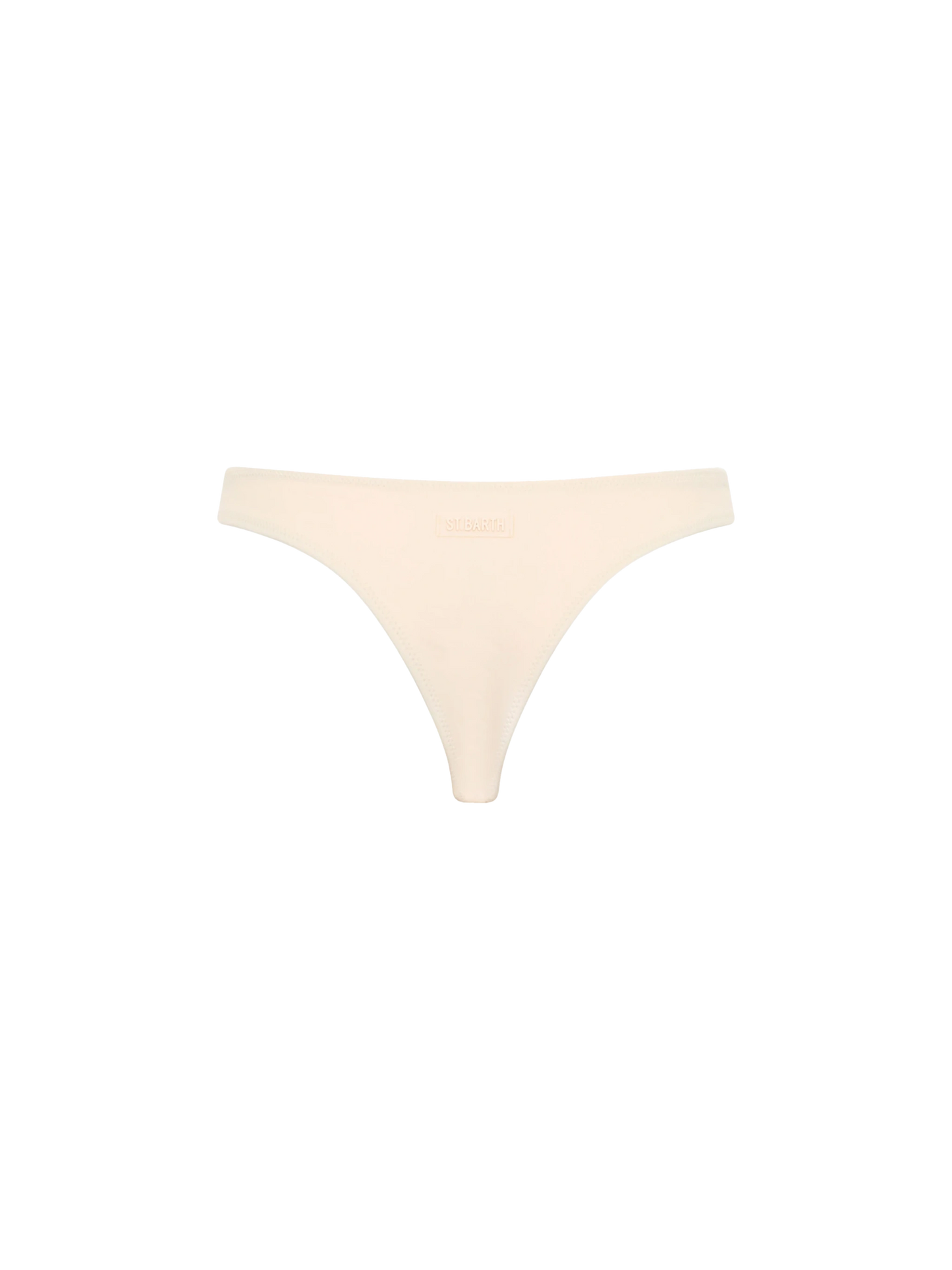 Woman beige cheeky swim briefs Naomi - MC2 Saint Barth